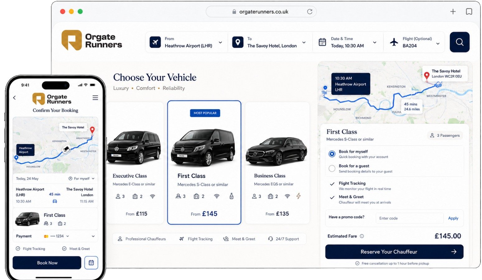 Orgaterunners platform